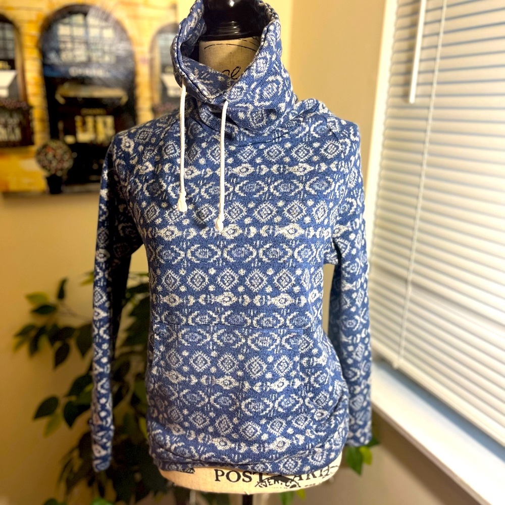 Blue Turtle Neck Sweater